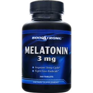 BodyStrong Melatonin (3mg)  360 tabs