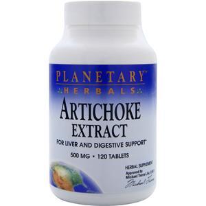 Planetary Formulas Artichoke Extract (500mg)  120 tabs