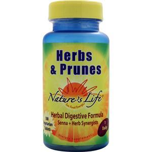 Nature's Life Herbs and Prunes  100 vcaps