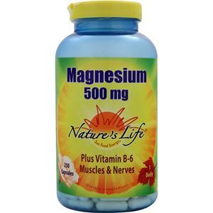 Nature's Life Magnesium (500mg)  250 caps