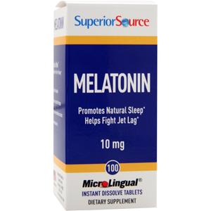 Superior Source Melatonin (10mg)  100 tabs