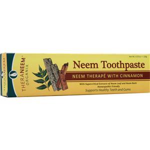 Theraneem Organix Neem Toothpaste Cinnamon 4.23 oz