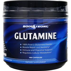 BodyStrong Glutamine (1000mg)  480 caps