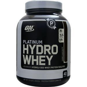 Optimum Nutrition Platinum HydroWhey Turbo Chocolate 3.5 lbs