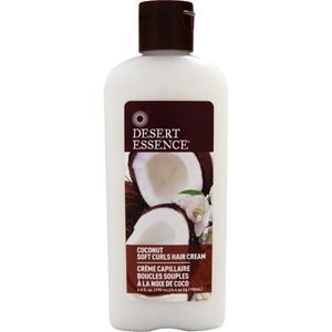 Desert Essence Coconut - Soft Curls Hair Cream  6.4 fl.oz