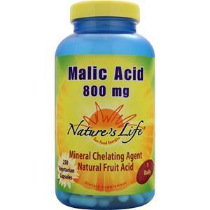 Nature's Life Malic Acid (800mg)  250 vcaps