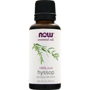 Now 100% Pure Hyssop Oil  1 fl.oz