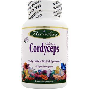 Paradise Herbs Tibetan Cordyceps  60 vcaps