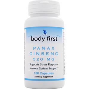 Body First Panax Ginseng (500mg)  100 caps