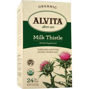 Alvita Tea Bags - Organic Milk Thistle 24 pckts