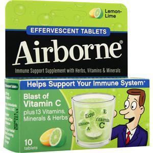 Airborne Airborne - Effervescent Tablets Lemon-Lime 10 tabs