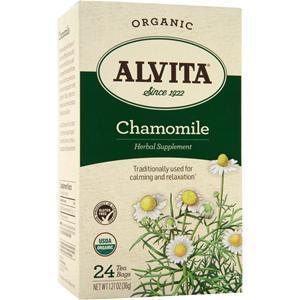 Alvita Tea Bags - Organic Chamomile 24 pckts