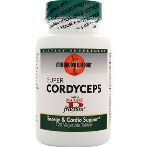 Mushroom Wisdom Super Cordyceps  120 tabs