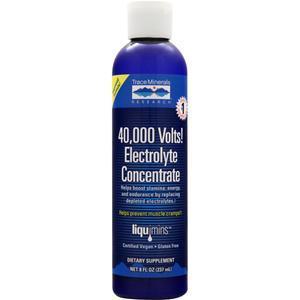 Trace Minerals Research 40,000 Volts Electrolyte Concentrate  8 fl.oz
