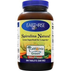 Earthrise Spirulina Natural  360 tabs