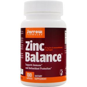 Jarrow Zinc Balance  100 caps