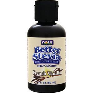 Now Better Stevia - Zero Calorie Sweetener French Vanilla 2 fl.oz