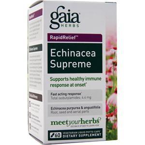 Gaia Herbs RapidRelief - Echinacea Supreme  60 vcaps