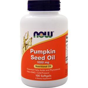 Now Pumpkin Seed Oil (1000mg)  100 sgels