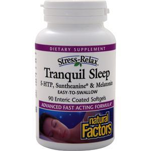 Natural Factors Tranquil Sleep  90 sgels