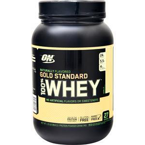 Optimum Nutrition 100% Whey Protein - Gold Standard (Natural) Vanilla 1.9 lbs