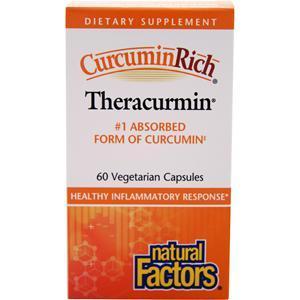 Natural Factors CurcuminRich Theracurmin  60 vcaps