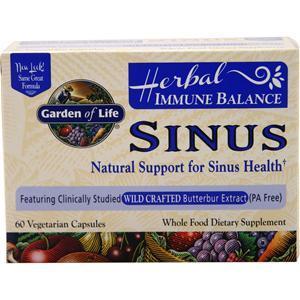 Garden Of Life Immune Balance Sinus  60 vcaps