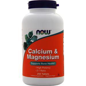 Now Calcium & Magnesium  250 tabs