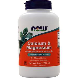 Now Calcium & Magnesium  8 oz