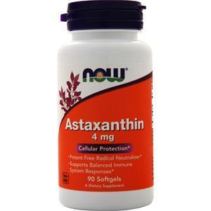 Now Astaxanthin (4mg)  90 sgels