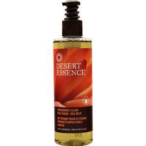 Desert Essence Thoroughly Clean Face Wash Tea Tree Oil, Sea Kelp 8 oz