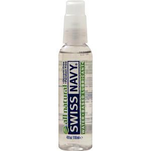 Md Science Labs Swiss Navy - Water Based Lubricant All Natural 4 fl.oz