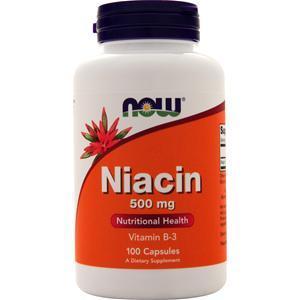 Now Niacin (500mg)  100 caps