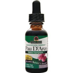 Nature's Answer Pau D'Arco Inner Bark (Alcohol Free)  1 fl.oz