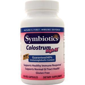 Symbiotics Colostrum Plus High-IG  120 vcaps