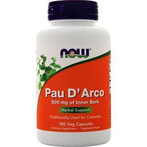 Now Pau D' Arco (500mg)  100 caps