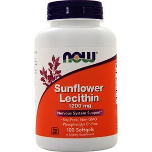 Now Sunflower Lecithin  100 sgels