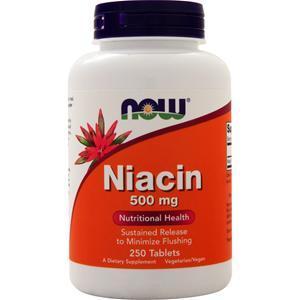 Now Niacin (500mg) - Sustained Release  250 tabs