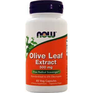 Now Olive Leaf Extract (500mg)  60 vcaps