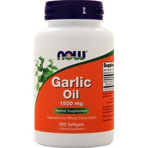 Now Triple Strength Garlic Oil  250 sgels