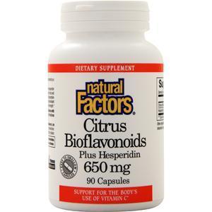 Natural Factors Citrus Bioflavonoids plus Hesperidin (650mg)  90 caps