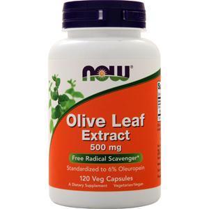 Now Olive Leaf Extract (500mg)  120 vcaps