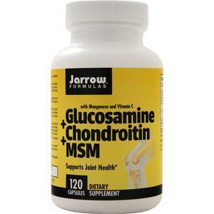 Jarrow Glucosamine + Chondroitin + MSM  120 caps