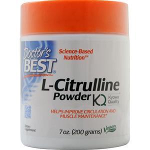 Doctor's Best L-Citrulline Powder KQ  200 grams