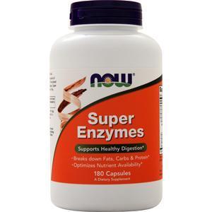 Now Super Enzymes Caps  180 caps