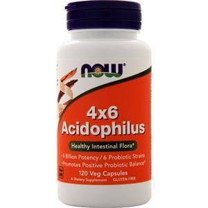 Now 4 x 6 Acidophilus  120 caps