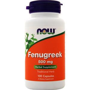 Now Fenugreek (500mg)  100 caps