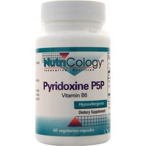 Nutricology Pyridoxine P5P (Vitamin B6)  60 vcaps