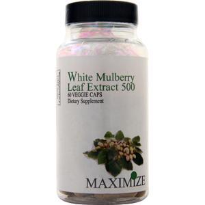 Maximum International White Mulberry Leaf Extract 500  60 vcaps