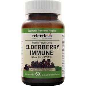 Eclectic Institute Fresh Freeze-Dried Elderberry Instant Immune POW-der  60 grams